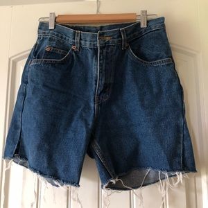 Orange Tab Vintage Levi’s Cut Off Denim Shorts